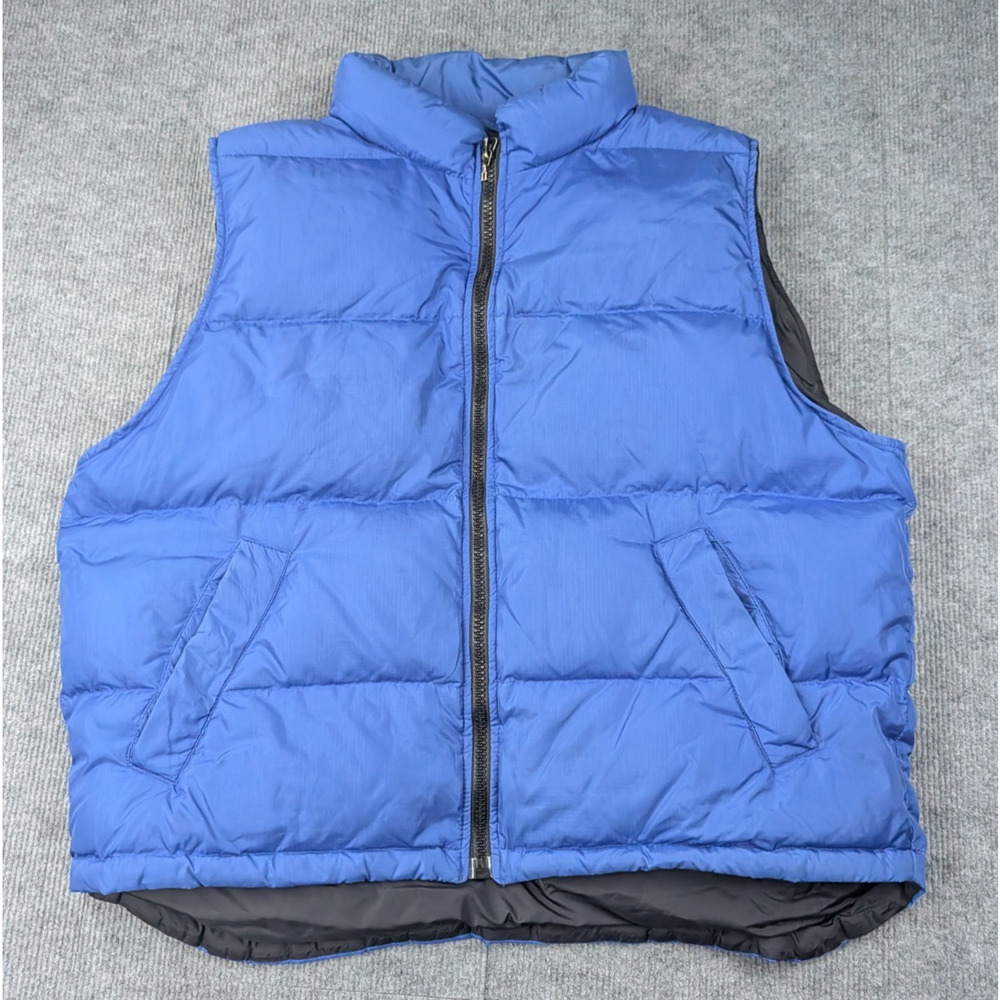 Eddie Bauer Blue Puffer Vest